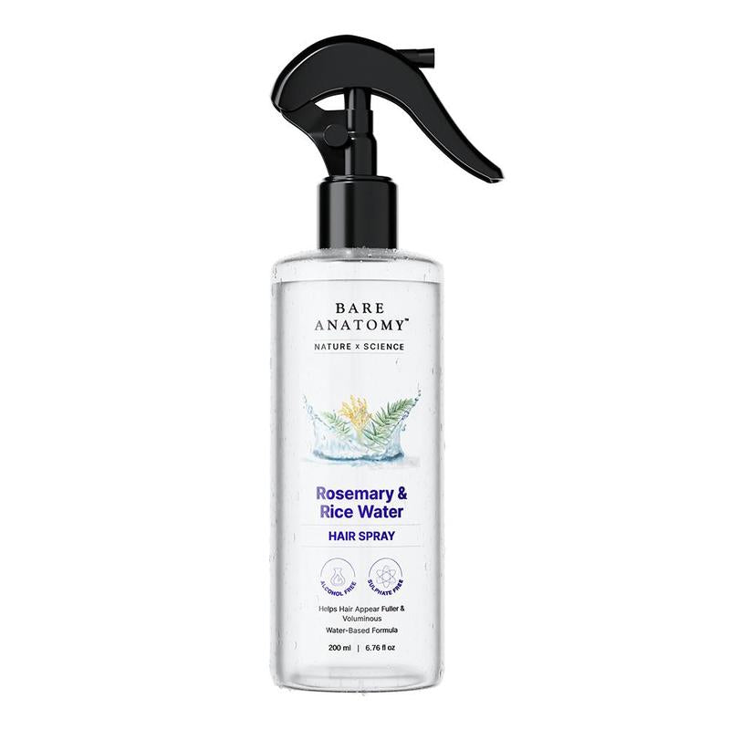 Nature x Science Rosemary Water and Rice Water |100% Natural Extract | Soft & Smooth Hair Non-Greasy & Fast Absorbing | 200 ml